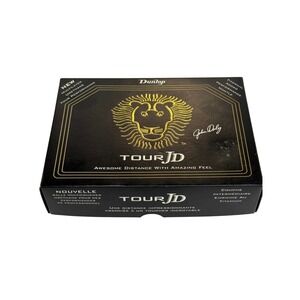Dunlop Tour JD Golf Balls John Daly One Dozen White New Multilayer Urethane Lion